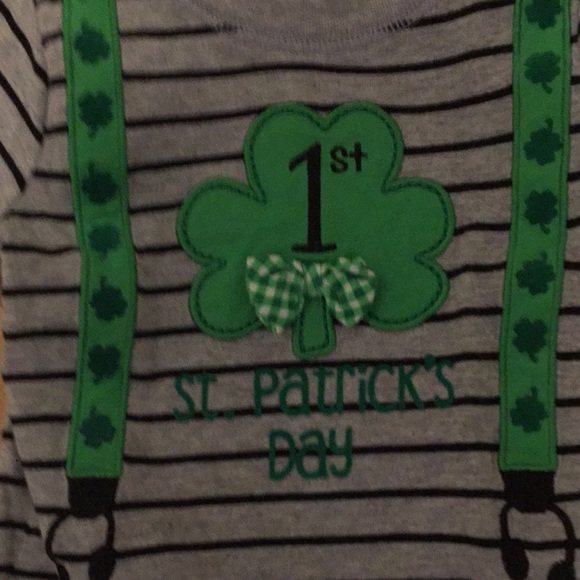 Koala Kids 1st St. Patrick’s Day Onesie Boy 6/9 Mo - Picture 3 of 8